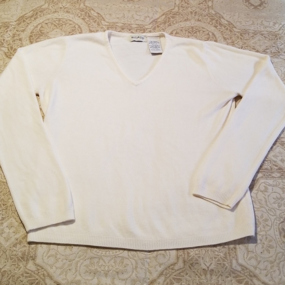 Cream sweater